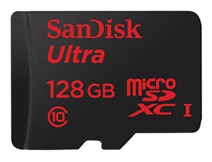 microSD Sandisk 128Go ultra