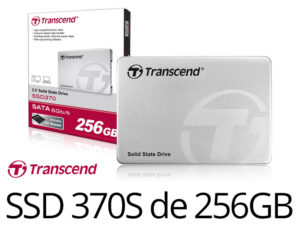 Bon Plan : SSD370 et 370S Transcend 256Go MLC à partir de 69€90