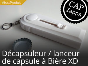 CAP Zappa, le décapsuleur/arbalète de bière à moins de 6€