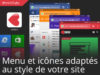 #miniTuto Icônes d’application et Menu aux couleurs de votre site sur Android et iOS #7
