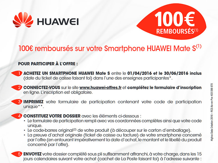 Huawei-remboursement