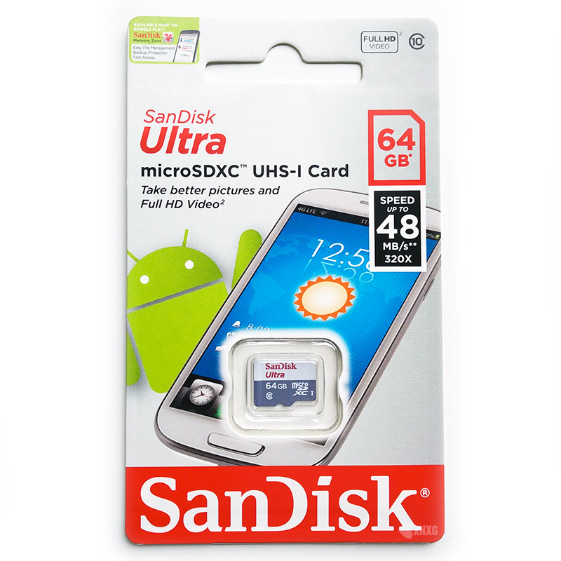 Une sandisk ultra 64GB que j'ai acheté à 19€92 seulement !