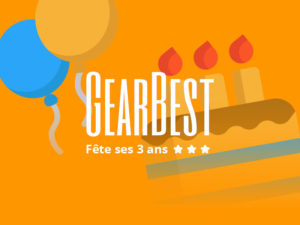 [14.03] Notre TOP 5 produits pour les 3 ans de Gearbest